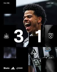 Newcastle United 3-1 West Ham United
